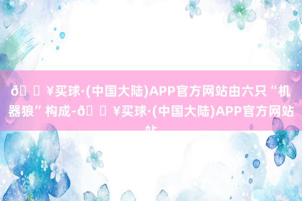 🔥买球·(中国大陆)APP官方网站由六只“机器狼”构成-🔥买球·(中国大陆)APP官方网站